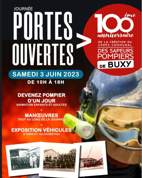 100ème anniversaire des SAPEURS-POMPIERS DE BUXY