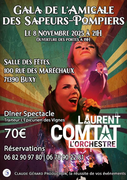 Gala de l'Amicale des Sapeurs-Pompiers