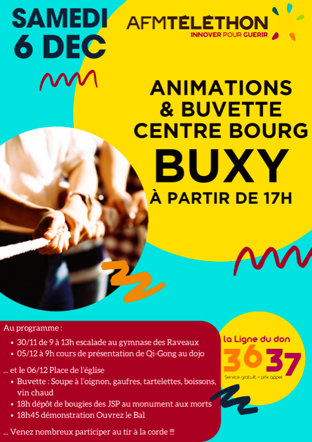 Tout le programme du TÉLÉTHON 2025 