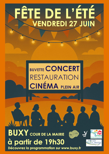 FÊTE DE L'ÉTÉ Cinéma en plein air et animations