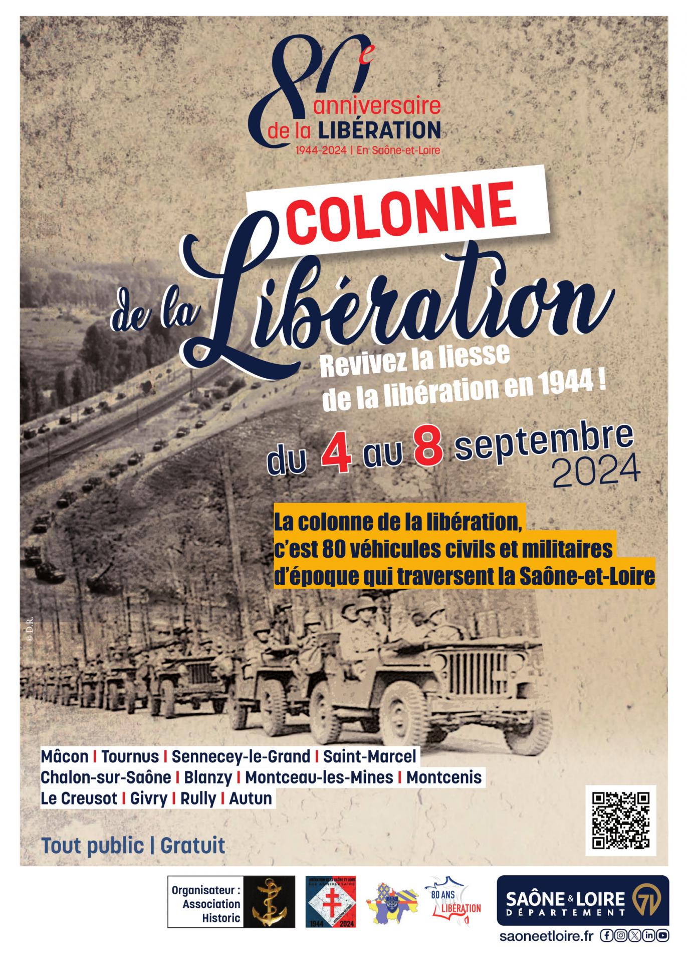 80 ans de la Libération en Saône-et-Loire