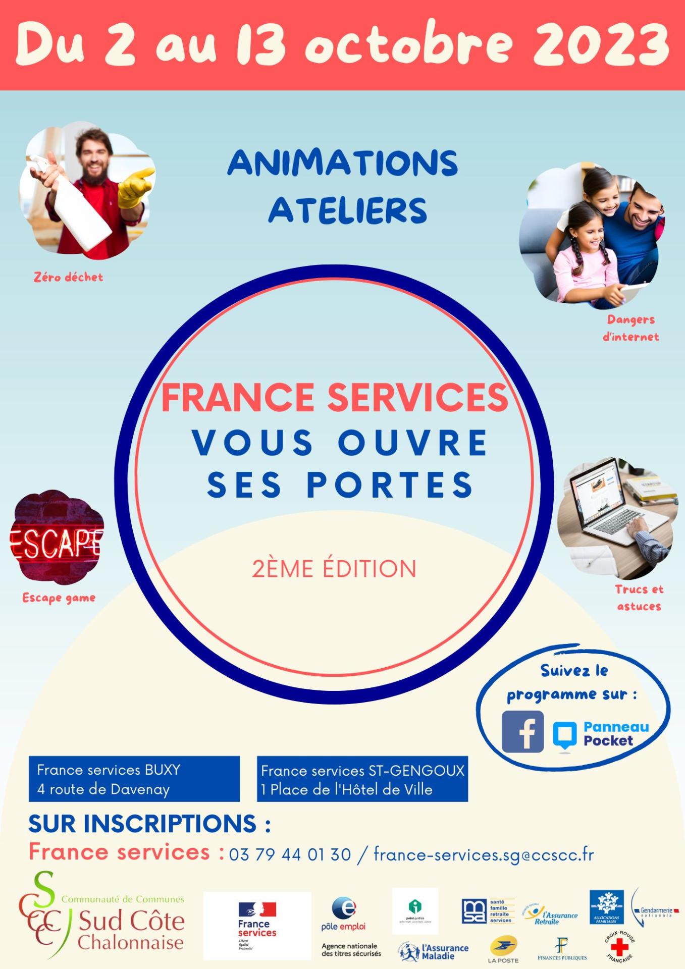 Journées Portes ouvertes France Services à Buxy