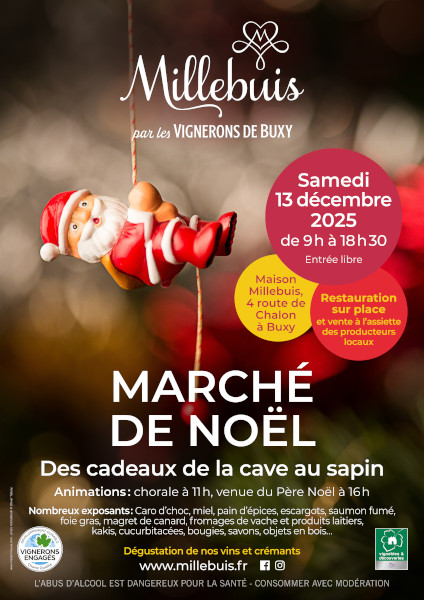 ✨ MARCHÉ DE NOËL Cave des Vignerons de Buxy 🍇