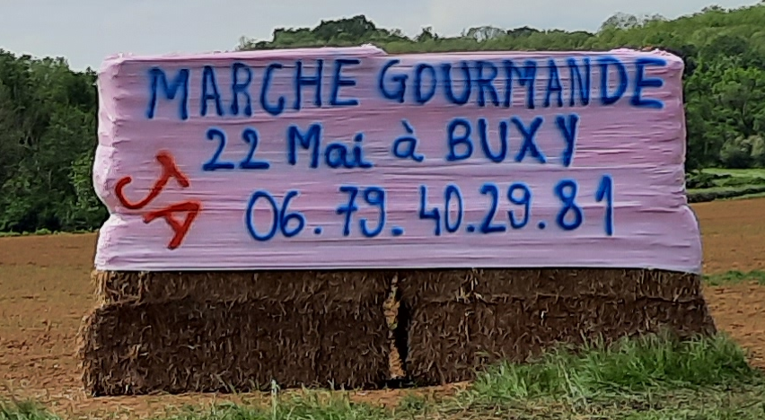 Marche gourmande à Buxy organisée par les Jeunes Agriculteurs