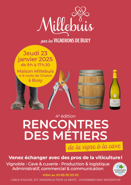 4ème rencontre des métiers de la Vigne à la Cave - Maison Millebuis