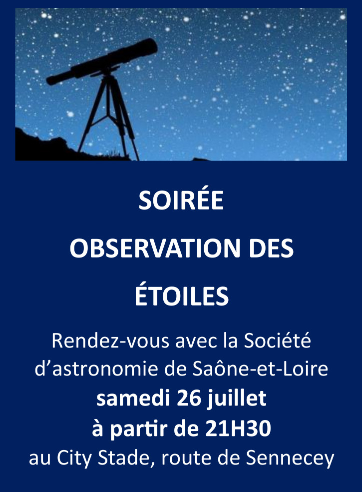 Venez observer les étoiles