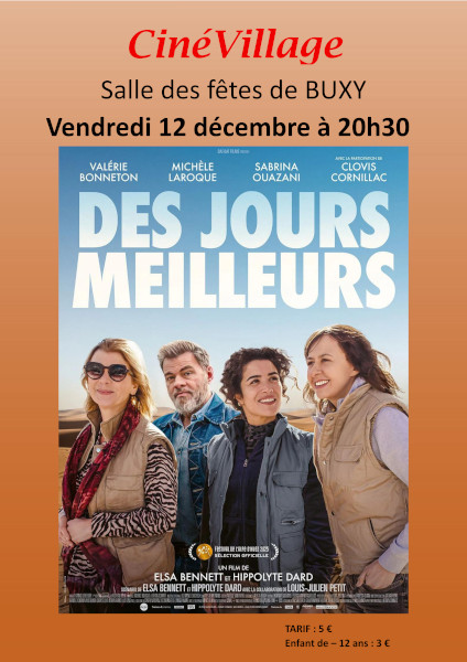 CinéVillage "DES JOURS MEILLEURS"